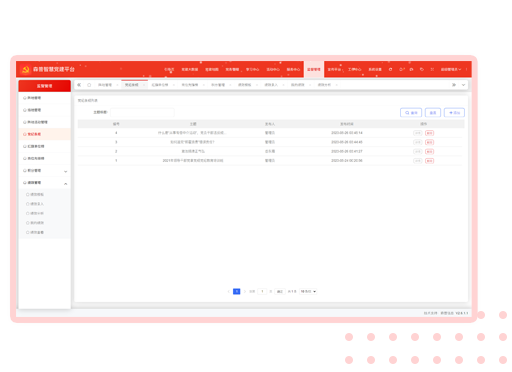智慧党建-监督中心产品功能